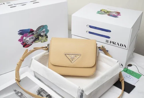 11 Prada One Shoulder Bag Medium Women Luxury Saffiano