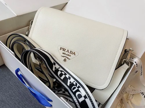 11 Prada One Shoulder Bag Medium Women Luxury Saffiano