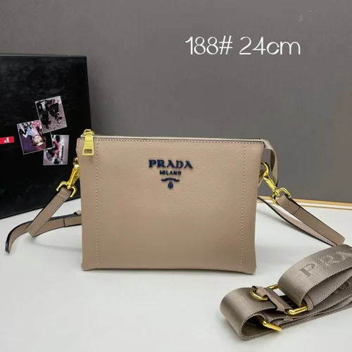 11 Prada One Shoulder Bag Medium Women Luxury Saffiano