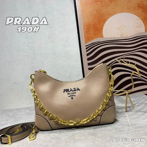 11 Prada One Shoulder Bag Medium Women Luxury Saffiano