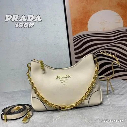 11 Prada One Shoulder Bag Medium Women Luxury Saffiano