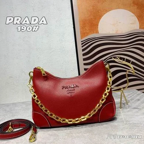 11 Prada One Shoulder Bag Medium Women Luxury Saffiano