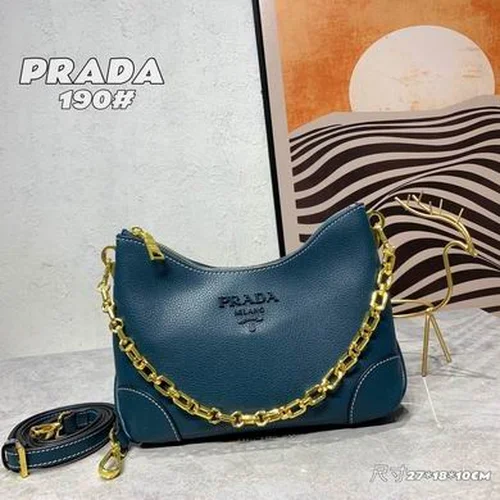 11 Prada One Shoulder Bag Medium Women Luxury Saffiano