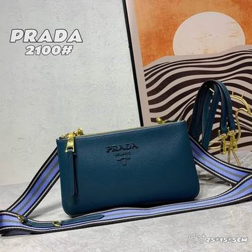 11 Prada One Shoulder Bag Medium Women Luxury Saffiano