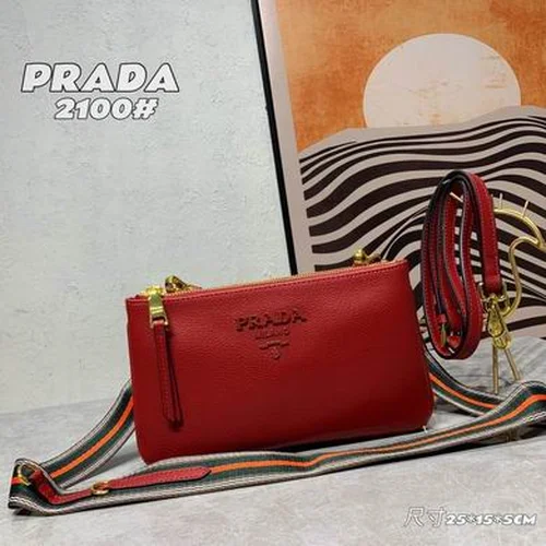 11 Prada One Shoulder Bag Medium Women Luxury Saffiano