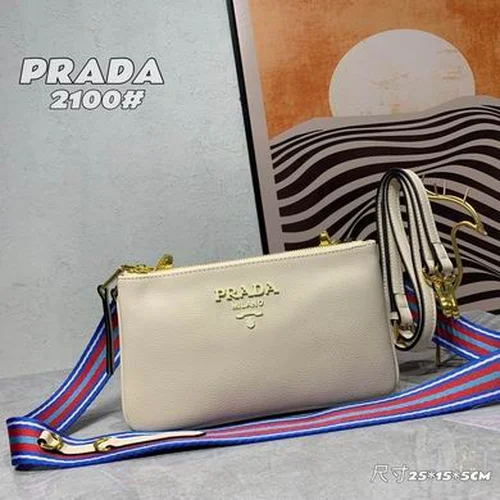 11 Prada One Shoulder Bag Medium Women Luxury Saffiano
