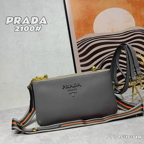 11 Prada One Shoulder Bag Medium Women Luxury Saffiano