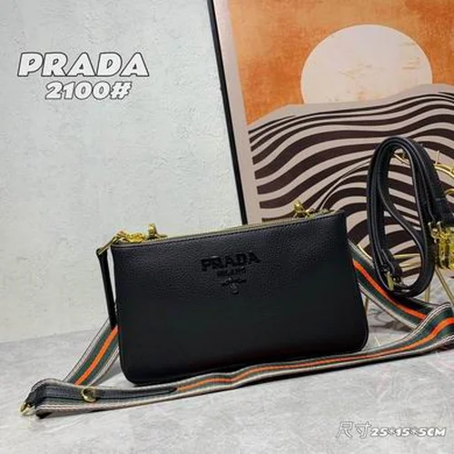 11 Prada One Shoulder Bag Medium Women Luxury Saffiano