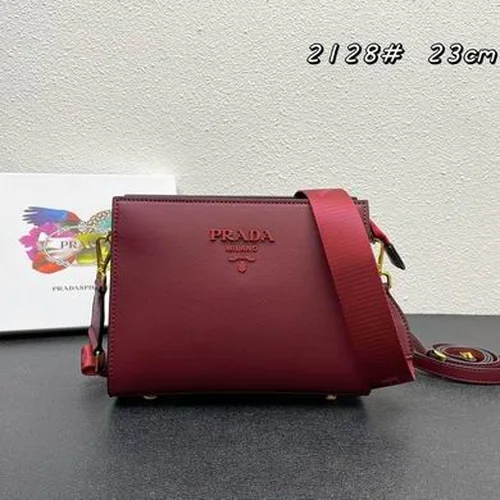 11 Prada One Shoulder Bag Medium Women Luxury Saffiano