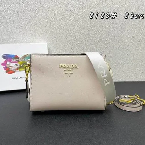 11 Prada One Shoulder Bag Medium Women Luxury Saffiano