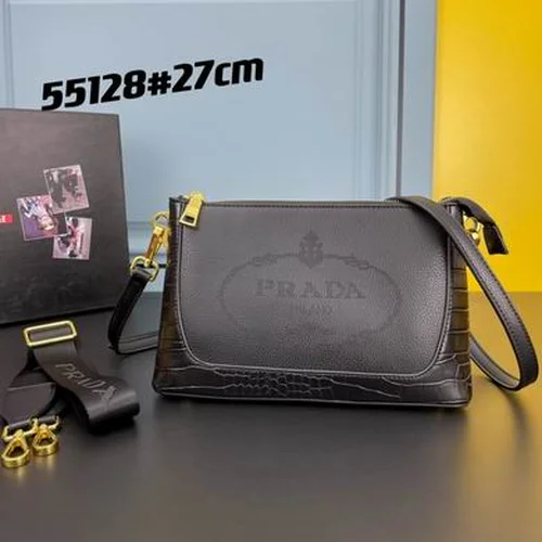 11 Prada One Shoulder Bag Medium Women Luxury Saffiano