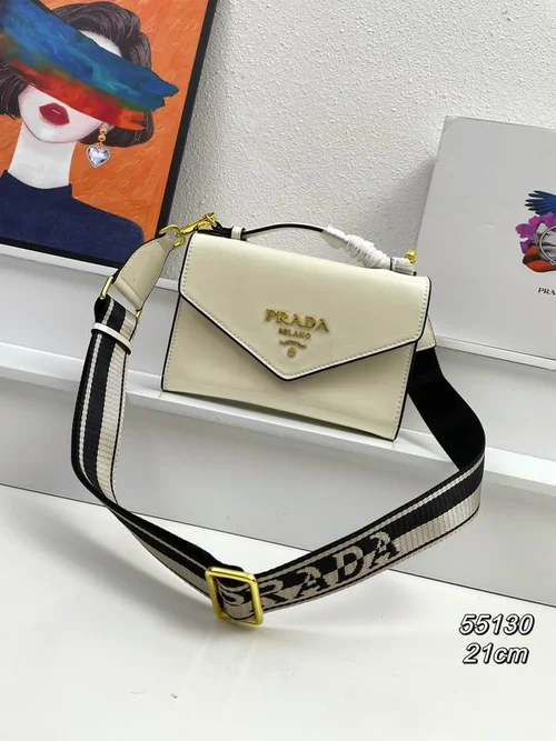 11 Prada One Shoulder Bag Medium Women Luxury Saffiano