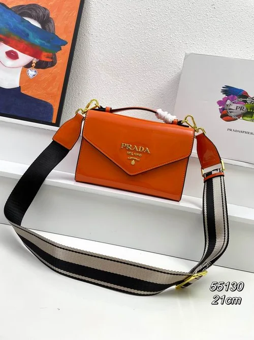 11 Prada One Shoulder Bag Medium Women Luxury Saffiano