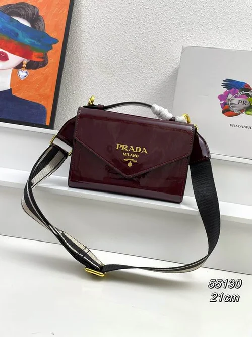 11 Prada One Shoulder Bag Medium Women Luxury Saffiano