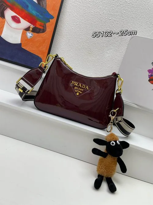 11 Prada One Shoulder Bag Medium Women Luxury Saffiano