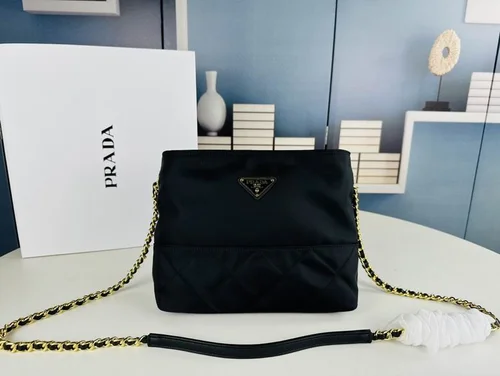 11 Prada One Shoulder Bag Medium Women Luxury Saffiano