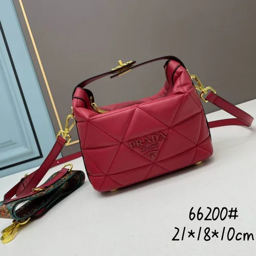 11 Prada One Shoulder Bag Medium Women Luxury Saffiano