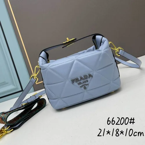 11 Prada One Shoulder Bag Medium Women Luxury Saffiano