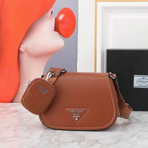 11 Prada One Shoulder Bag Medium Women Luxury Saffiano