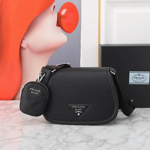 11 Prada One Shoulder Bag Medium Women Luxury Saffiano