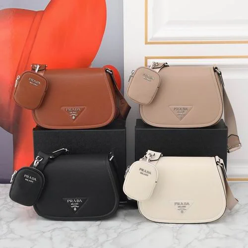 11 Prada One Shoulder Bag Medium Women Luxury Saffiano