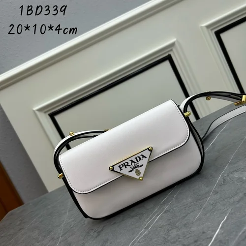 11 Prada One Shoulder Bag Medium Women Luxury Saffiano