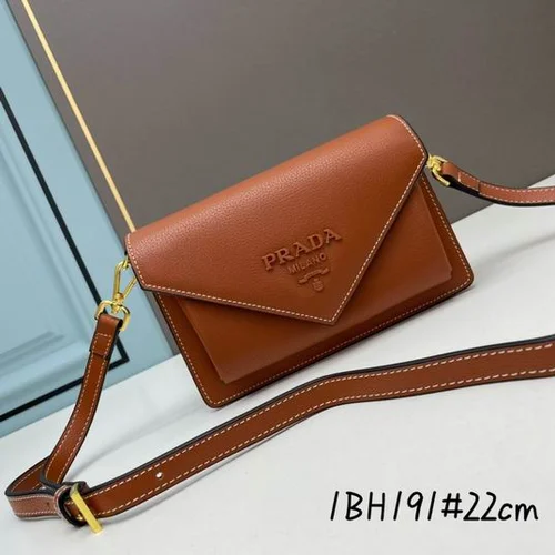 11 Prada One Shoulder Bag Medium Women Luxury Saffiano