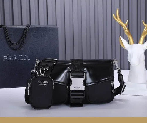 11 Prada One Shoulder Bag Medium Women Luxury Saffiano