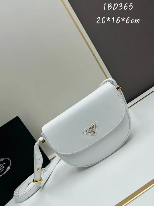 11 Prada One Shoulder Bag Medium Women Luxury Saffiano