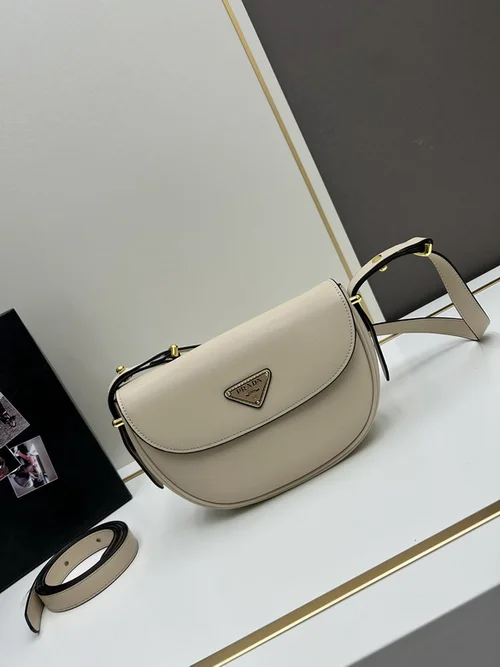 11 Prada One Shoulder Bag Medium Women Luxury Saffiano