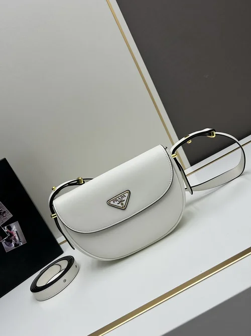 11 Prada One Shoulder Bag Medium Women Luxury Saffiano