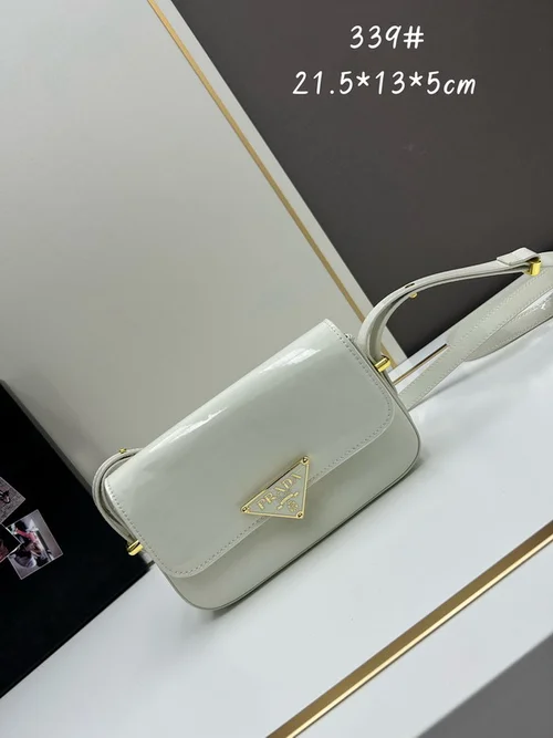 11 Prada One Shoulder Bag Medium Women Luxury Saffiano