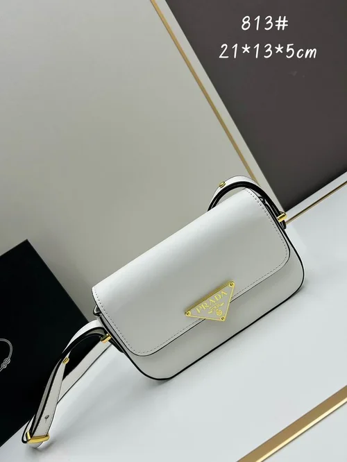 11 Prada One Shoulder Bag Medium Women Luxury Saffiano