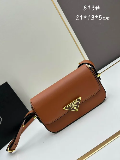 11 Prada One Shoulder Bag Medium Women Luxury Saffiano