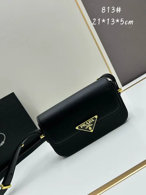 11 Prada One Shoulder Bag Medium Women Luxury Saffiano