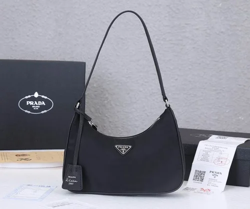 11 Prada Hobo Bag Medium Women Luxury Re-Nylon Designer