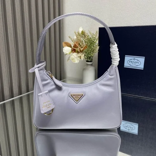 11 Prada Hobo Bag Medium Women Luxury Re-Nylon Designer