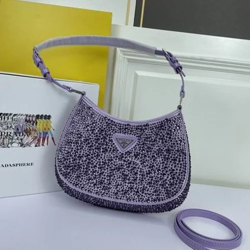 11 Prada Hobo Bag Medium Women Luxury Re-Nylon Designer