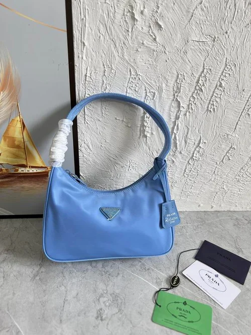 11 Prada Hobo Bag Medium Women Luxury Re-Nylon Designer