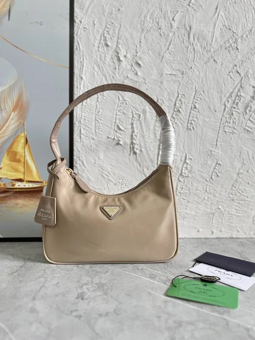 11 Prada Hobo Bag Medium Women Luxury Re-Nylon Designer