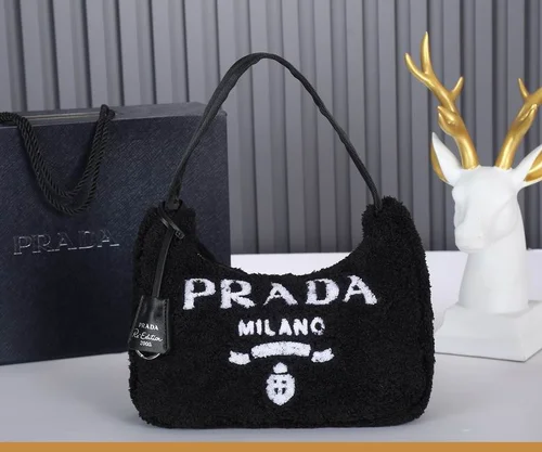 11 Prada Hobo Bag Medium Women Luxury Re-Nylon Designer