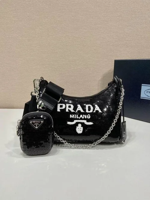 Prada Original Hobo Bags Authentic Re-Nylon Luxury