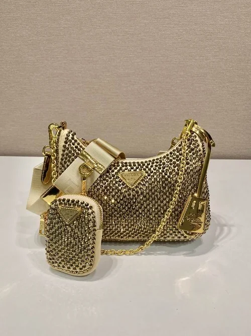 Prada Original Hobo Bags Authentic Re-Nylon Luxury