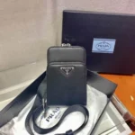 Prada Original Cell Phone Bag Mini Authentic Saffiano