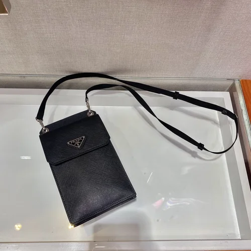 Prada Original Cell Phone Bag Mini Authentic Saffiano