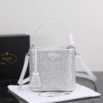 11 Prada Bucket Bag Small Women Luxury Re-Nylon Designer