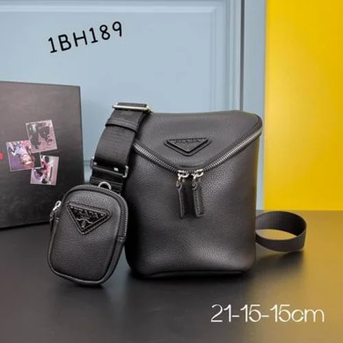 11 Prada Bucket Bag Small Women Luxury Re-Nylon Designer