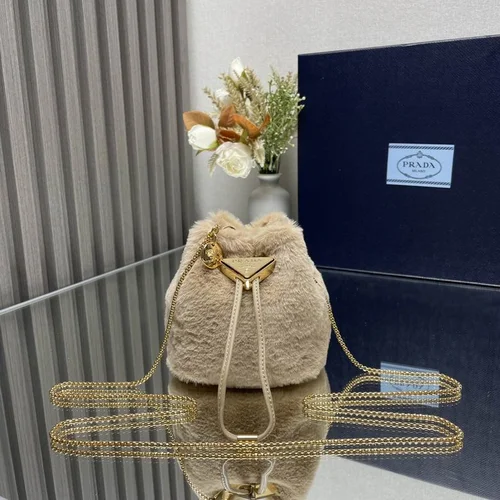 11 Prada Bucket Bag Small Women Luxury Re-Nylon Designer