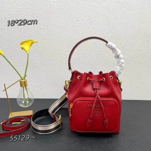 11 Prada Bucket Bag Small Women Luxury Re-Nylon Designer