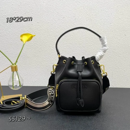 11 Prada Bucket Bag Small Women Luxury Re-Nylon Designer